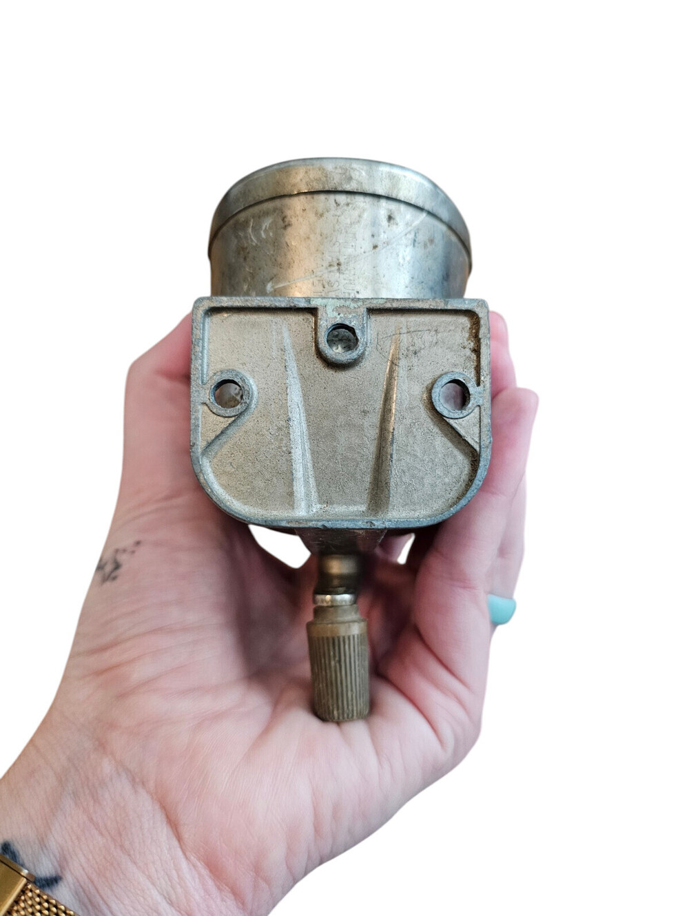Boston KS Vintage Manual Hand Crank 8-Hole Pencil Sharpener Wall or Table Mount - Picture 5 of 5